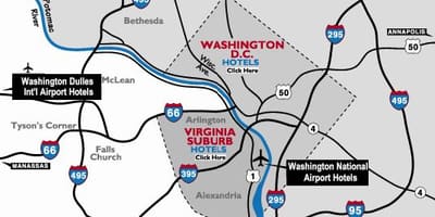 Washington dc nan zòn èpòt kat jeyografik