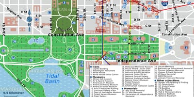 Kat jeyografik nan washington dc sant komèsyal la fè makèt