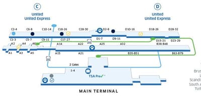 Kat jeyografik nan washington dc iad ayewopò