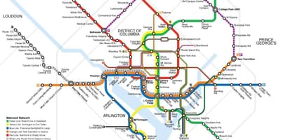 Washington transpò piblik kat jeyografik